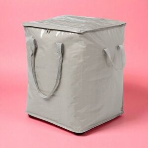 NWT Brightroom Spaceship Gray Storage Bag With Wheels Cheer Bag